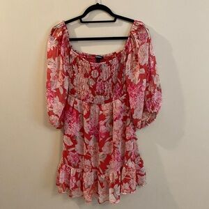 Express Floral Dress Size XS